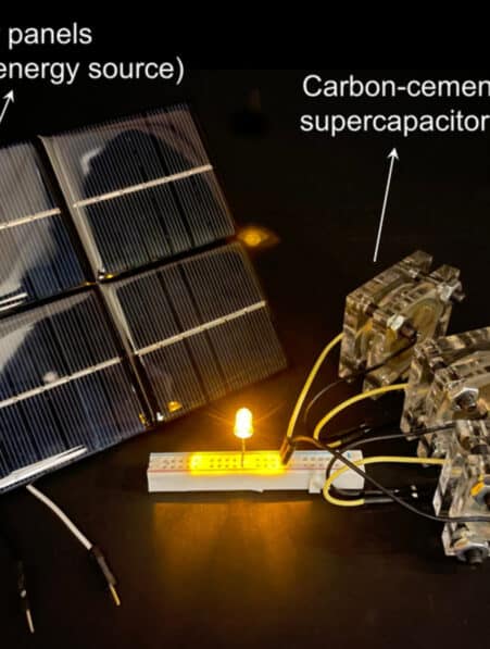 supercondensateur ciment energie