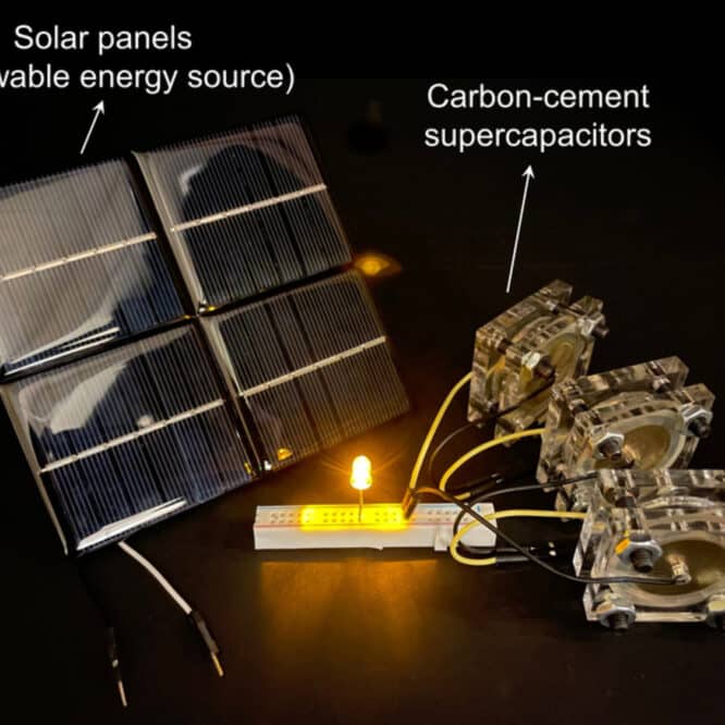 supercondensateur ciment energie