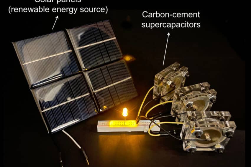 supercondensateur ciment energie