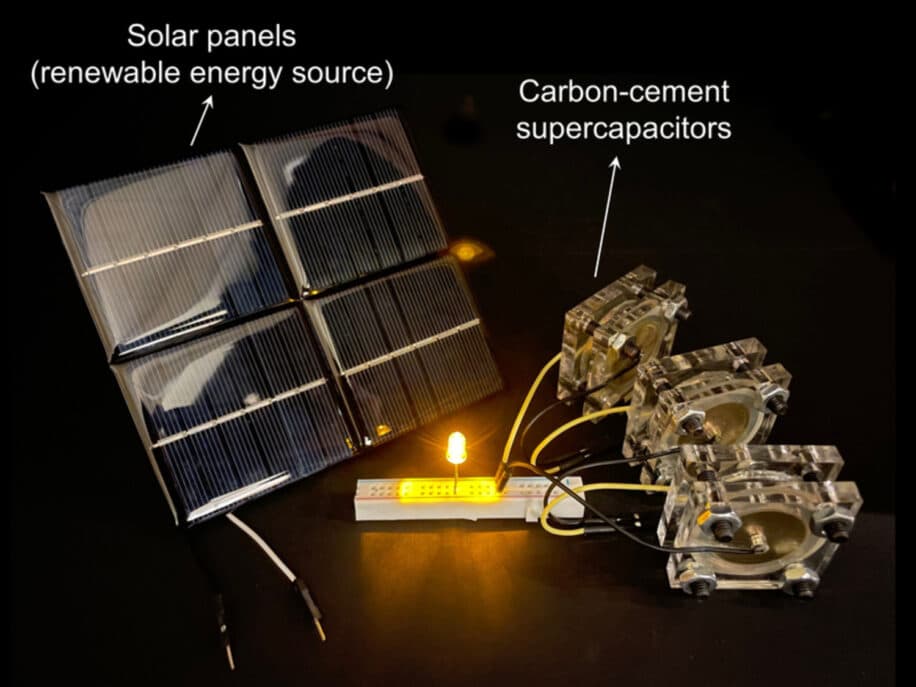 supercondensateur ciment energie