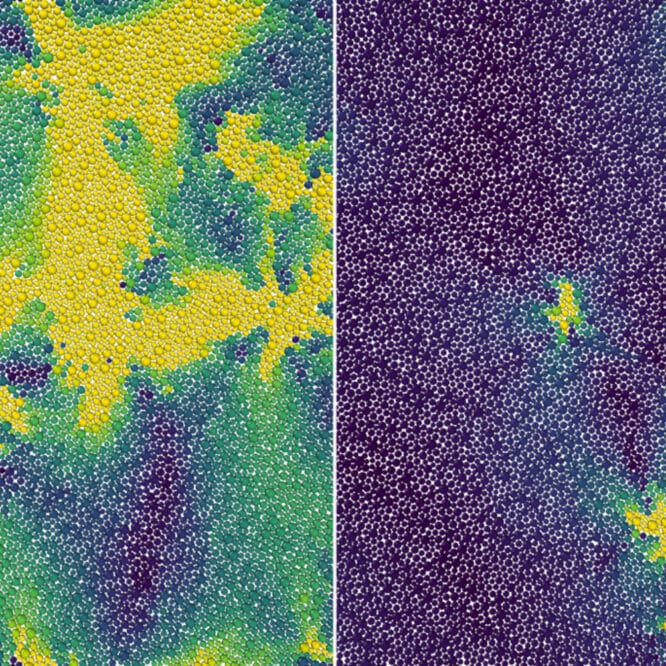transition phase liquide solide