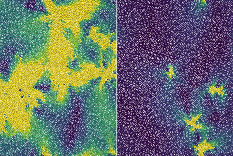 transition phase liquide solide