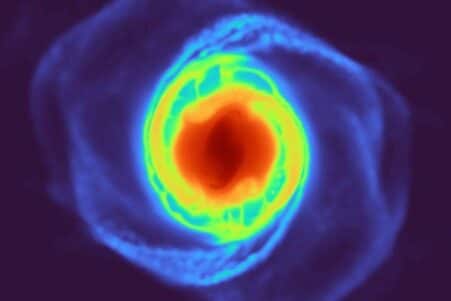 exoplanete collision planete