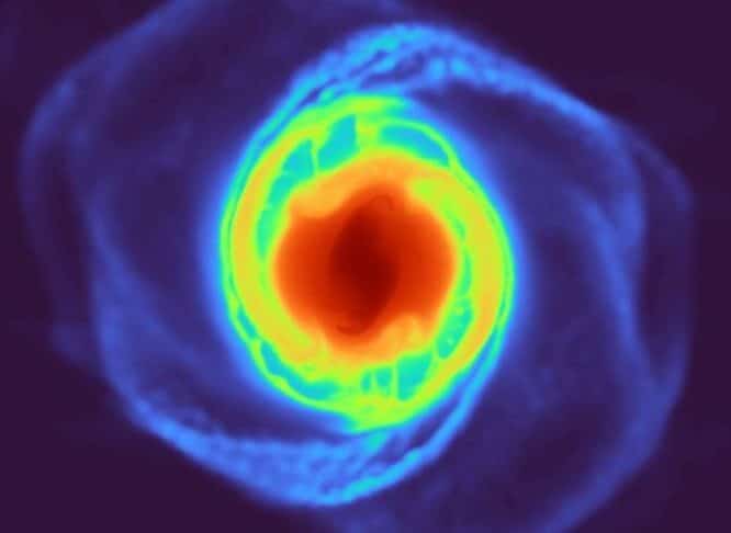 exoplanete collision planete