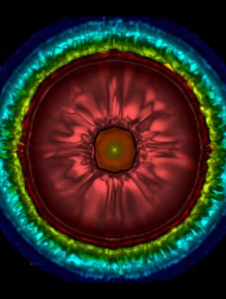premiere simulation supernova exotique 3D couv