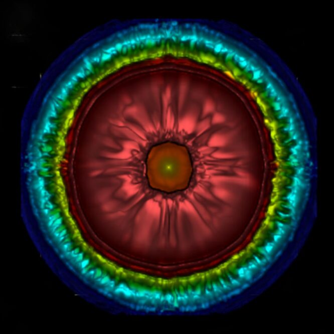 premiere simulation supernova exotique 3D couv
