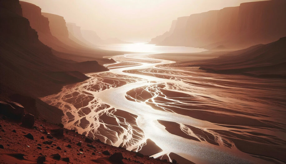 chercheurs suggerent mars abritait beaucoup plus rivieres couv 2