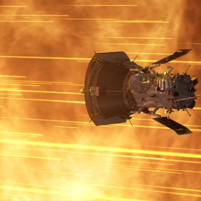 parker solar probe rapide