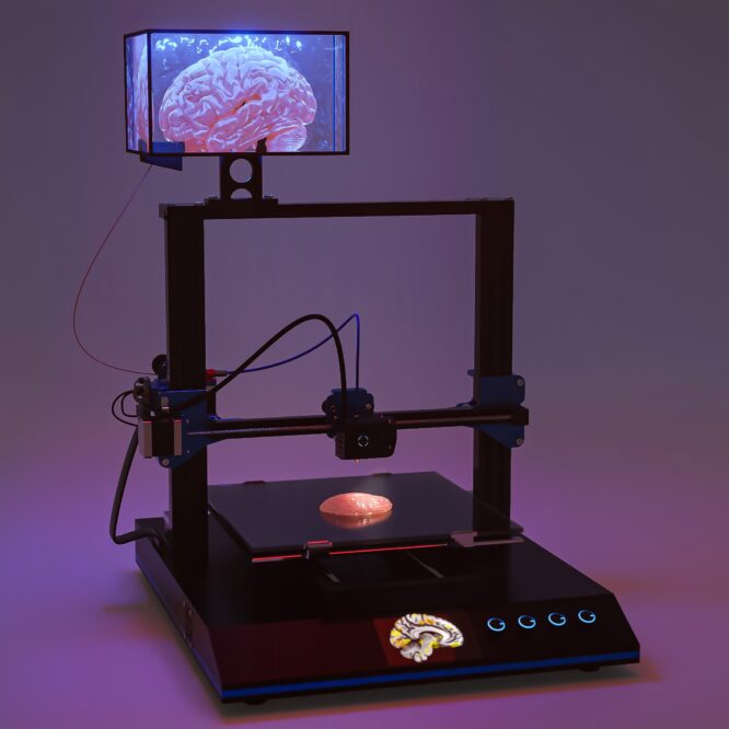 technique bioimpression 3d reparation sur mesure lesions cerebrales couv 2