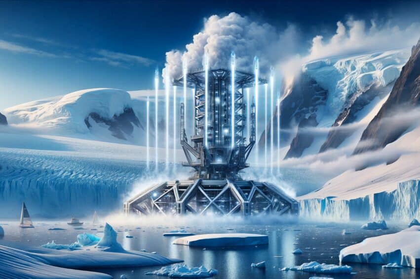 ingenierie climatique espoir sauver antarctique couv