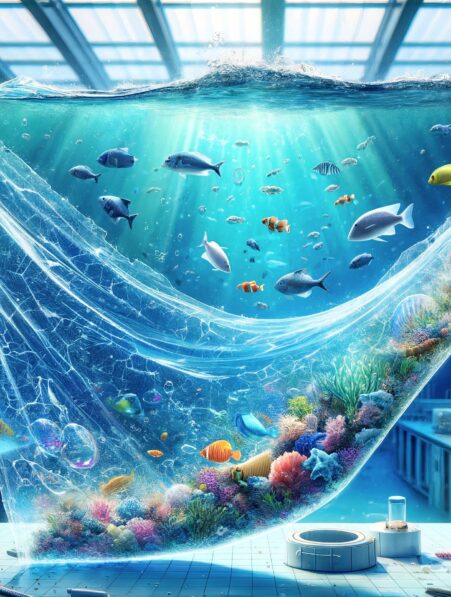 nouveau plastique recyclable biodegradable autoreparer nourrir vie marine couv