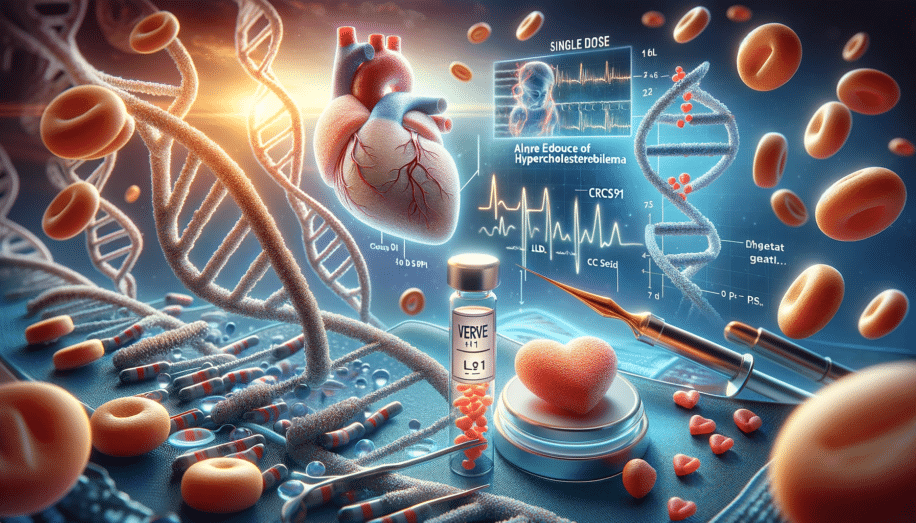 traitement edition genique crispr cholesterol dose unique couv