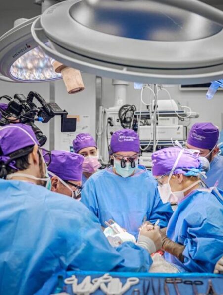 transplantation oculaire complete