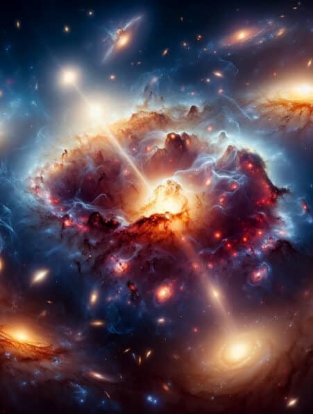 univers lueur extreme 90 pourcent galaxies anciennes revelee par james webb couv