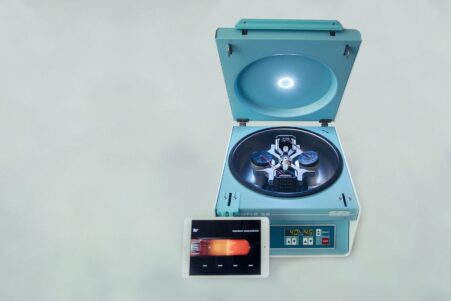 centrifugeuse vortex fluide enregistrement video couv