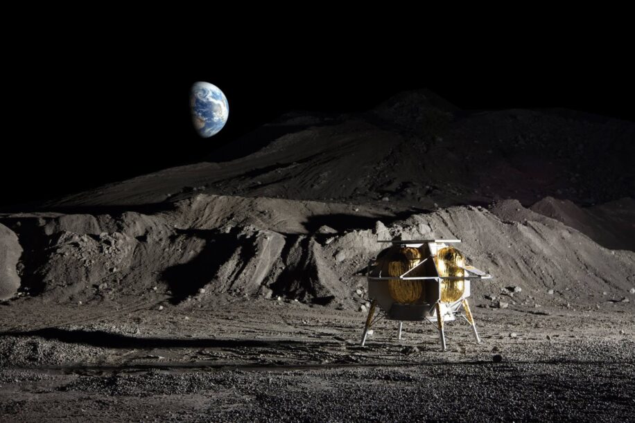 peregrine atterrisseur lunaire nasa 24 decembre 2023 illustration