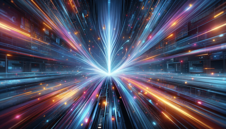 record transmission donnees fibre optique couv