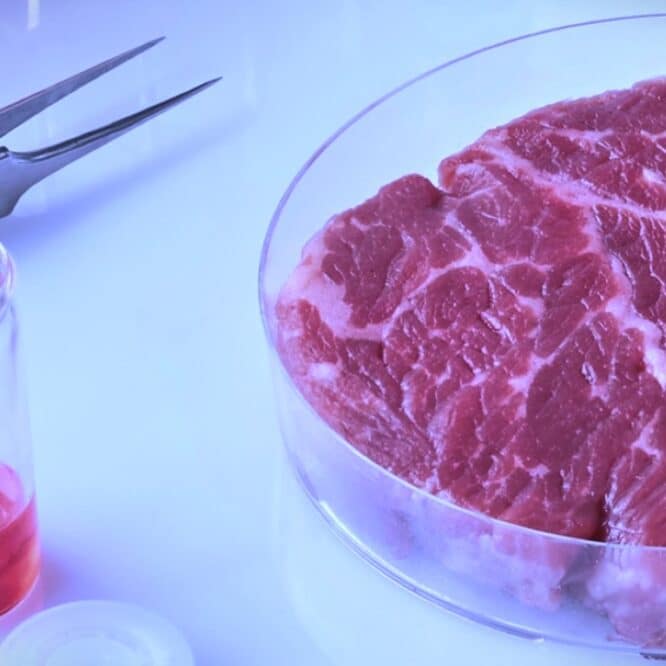 cellules bovines genetiquement modifiees reduire cout viande artificielle couv 2