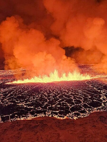 eruption grindavik faille