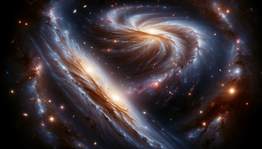galaxie satellite estimation plus jeune age univers couv