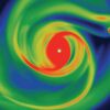 protoplanete non spherique forme aplatie couv