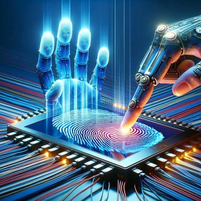 systeme reproduit empreintes digitales partir bruits glissement doigts ecran tactile couv