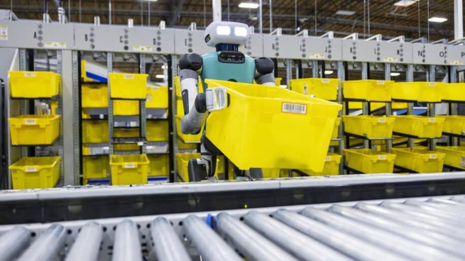 amazon teste robots humanoides dans entrepots couv