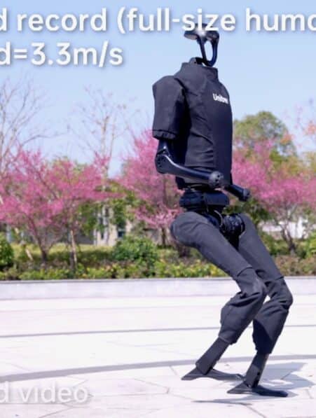 battant record mondial robot court plus vite personne couv