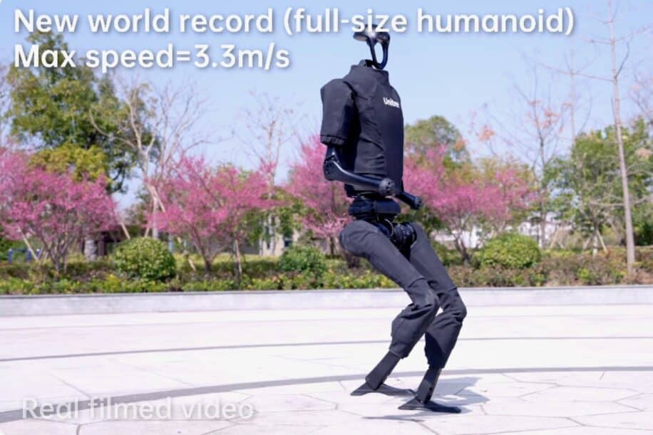 battant record mondial robot court plus vite personne couv
