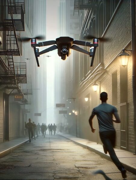 chercheurs cree drone identifie pourchasse gens couv