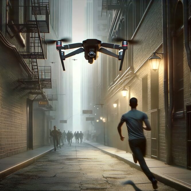 chercheurs cree drone identifie pourchasse gens couv