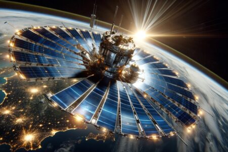 japon prevoit lancer centrale solaire spatiale 2025 couv
