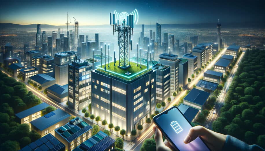 remplacer grandes tours 5g par petites augmenterait autonomie batteries telephones couv