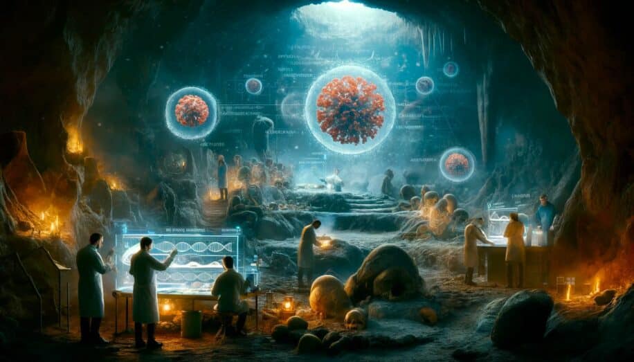 decouverte plus anciens virus humains restes neandertaliens 50 000 ans couv