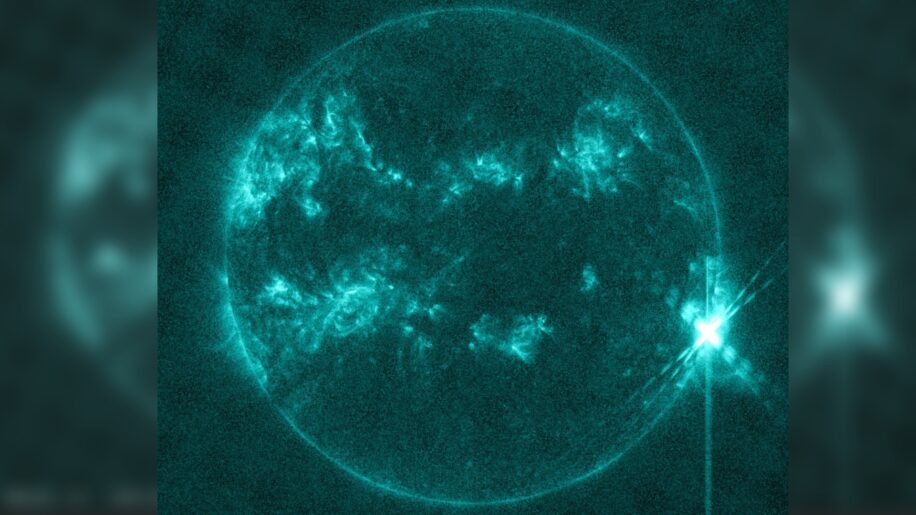eruption solaire hier extreme
