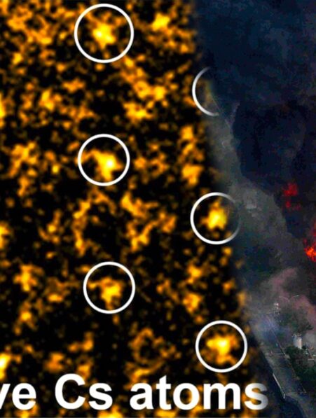 images atomes cesium radioactif capturees premiere fois echantillons environnementaux fukushima couv