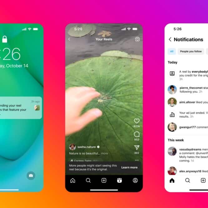 instagram ameliore algorithme valoriser contenus originaux ameliorer visibilite petits createurs contenu couv