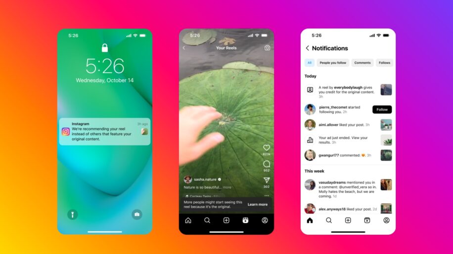 instagram ameliore algorithme valoriser contenus originaux ameliorer visibilite petits createurs contenu couv