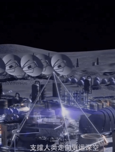 plans base lunaire chinoise presentent navette nasa couv
