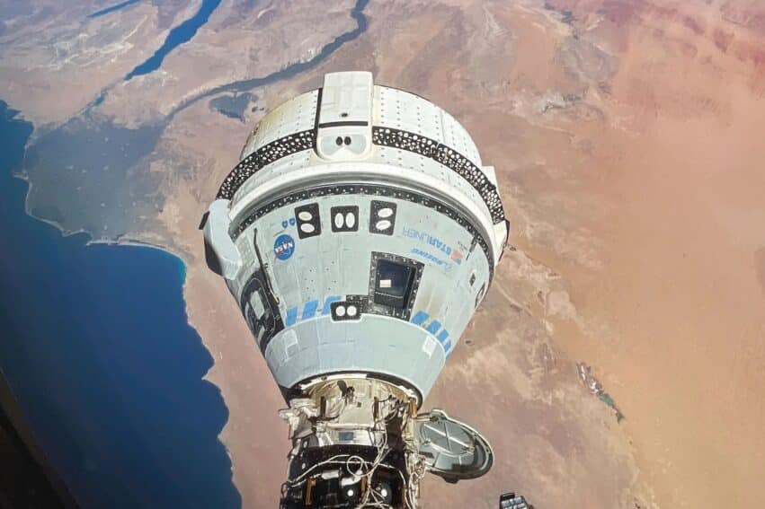 astronautes bloques starliner boeing