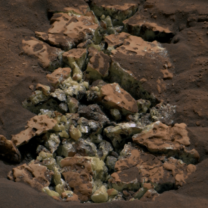 curiosity roche marienne soufre