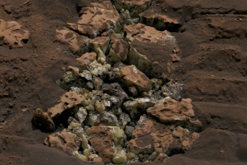 curiosity roche marienne soufre