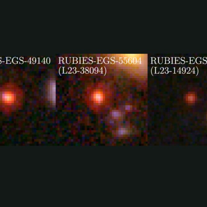 etranges objet univers primitif