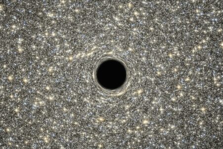 trou noir centre galaxie