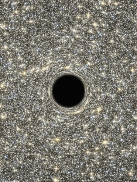 trou noir centre galaxie