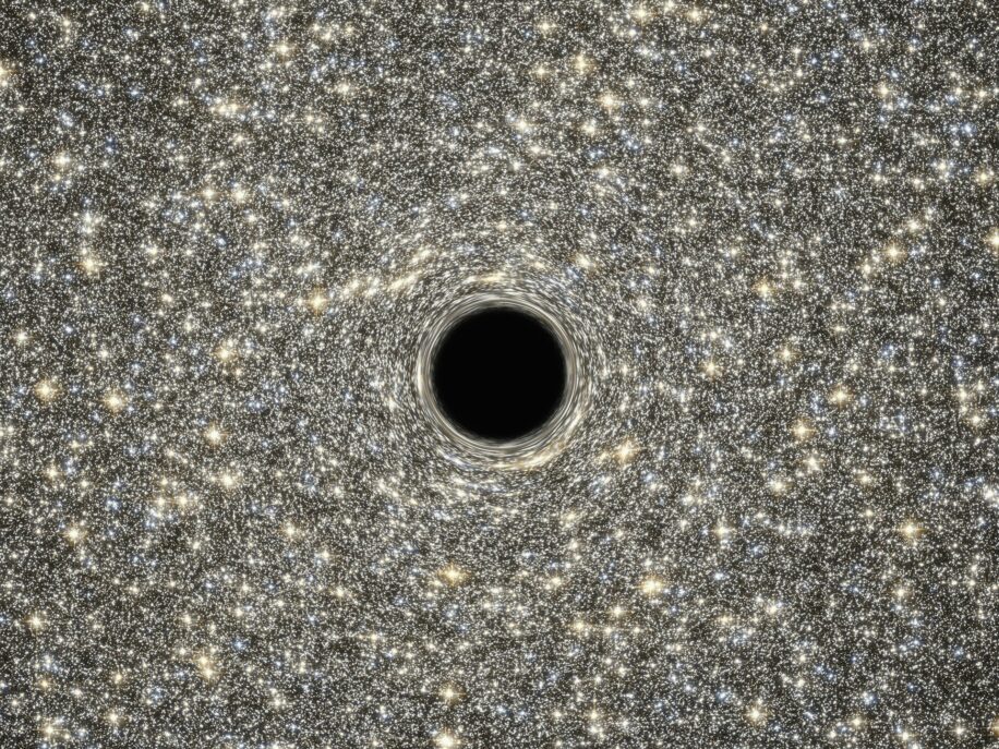 trou noir centre galaxie