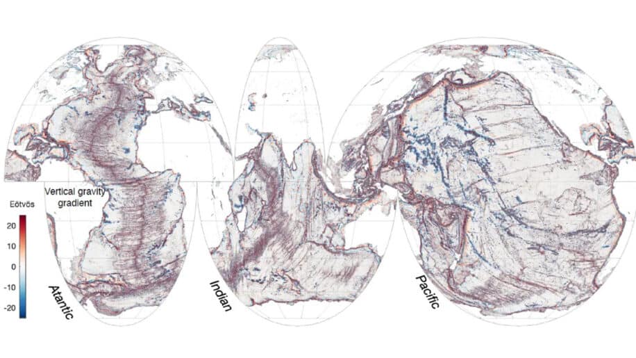 satellite carte fond oceanique