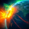 deux nouvelles ceintures radiation decouvertes autour terre apres eruption solaire extreme mai 2024 couv