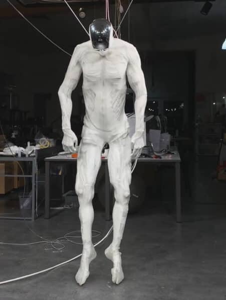 protoclone robot humanoide realiste