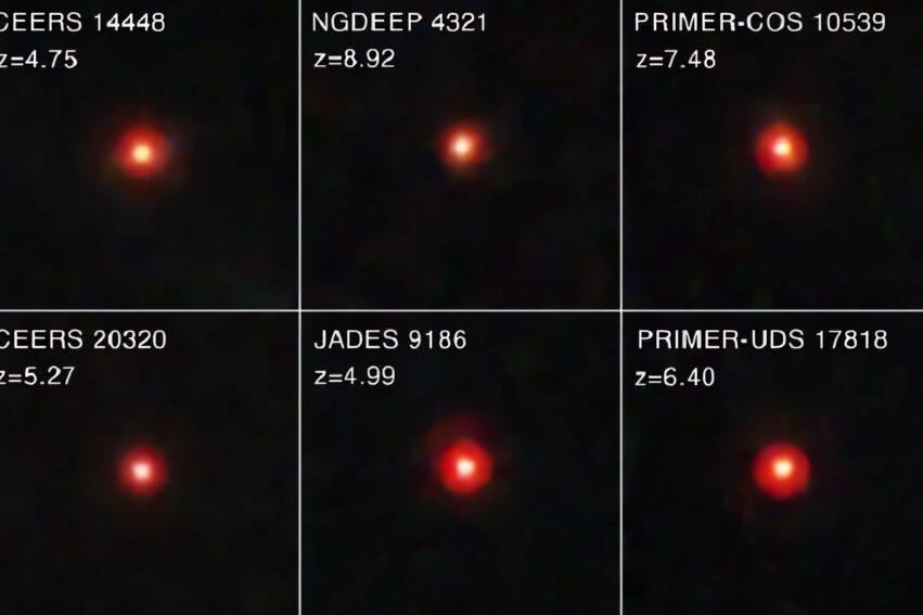 Les LRD de l'univers primitif pourraient être de petits trous noirs supermassifs ayant atteint leur maturité rapidement